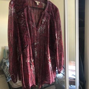 Lucky Brand Paisley Tunic